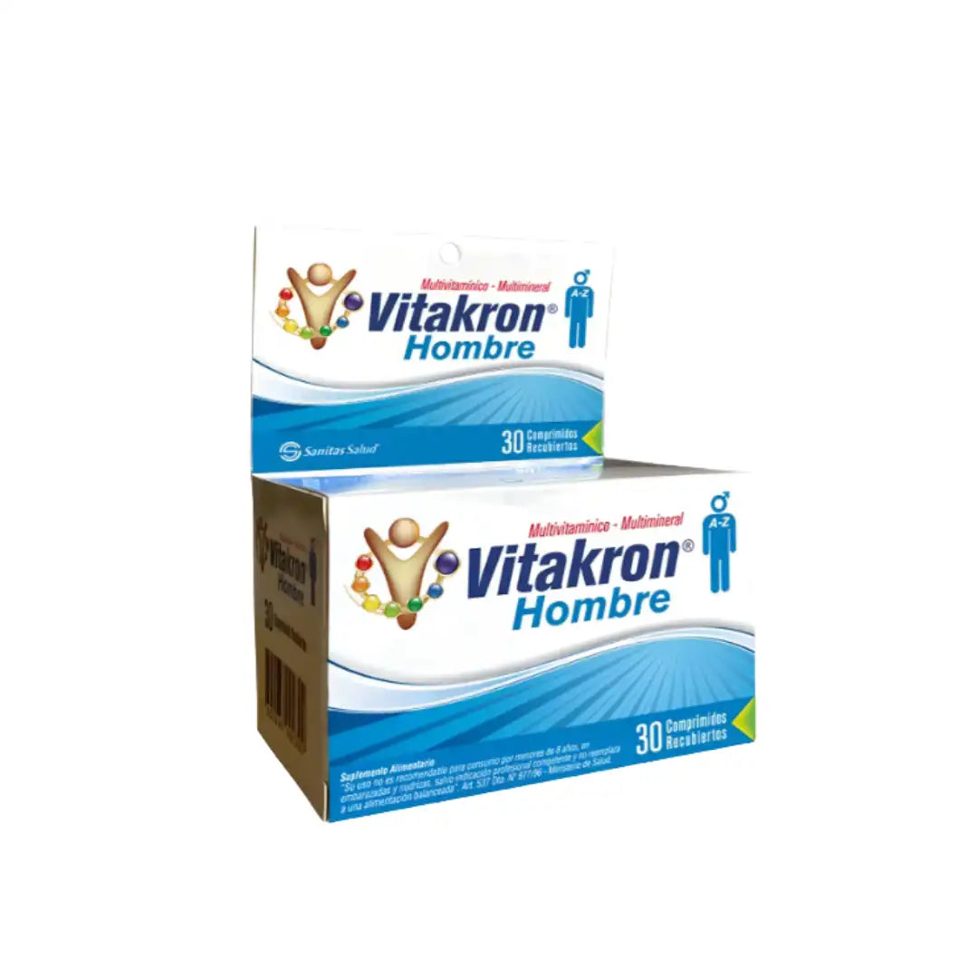 Vitakron hombre x 30 comprimidos recubiertos