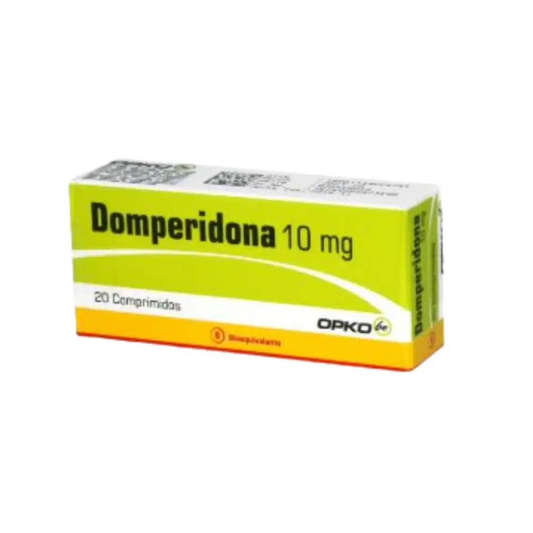 Domperidona 10 mg x 20 comprimidos opko