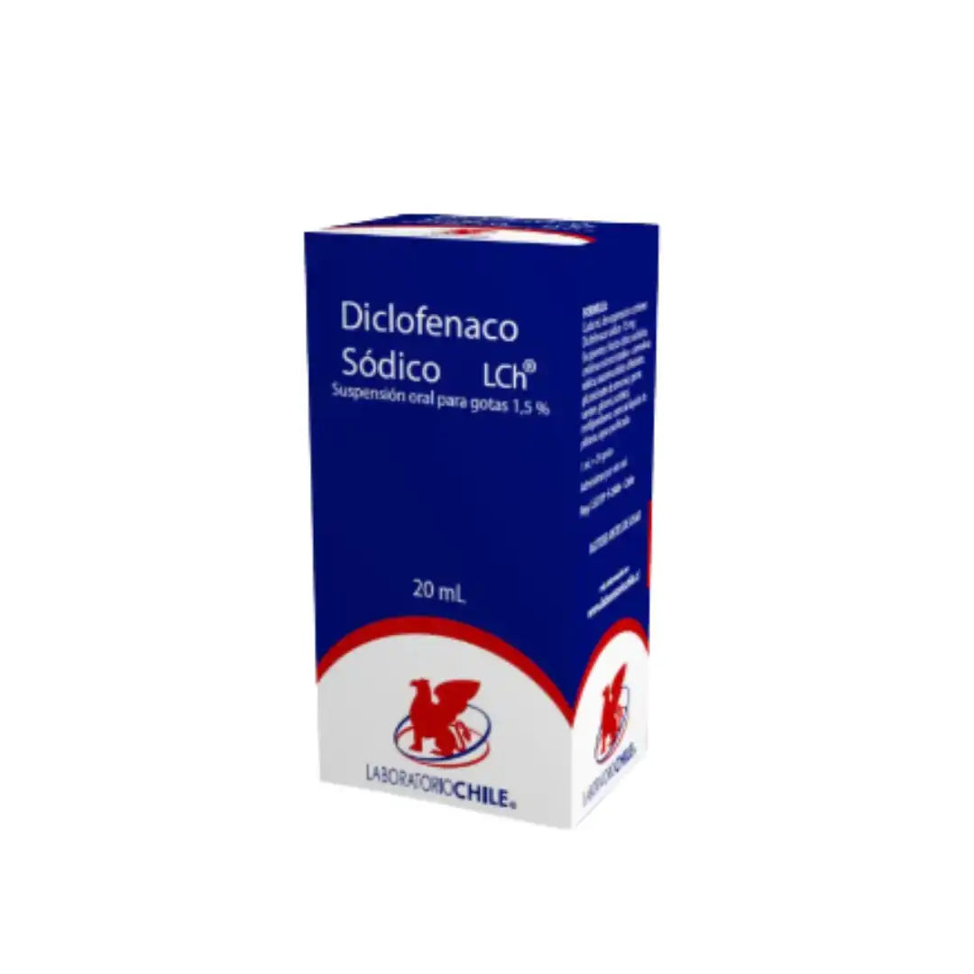 diclofenaco sodico gotas 1.5% x 20 mL laboratorio chile