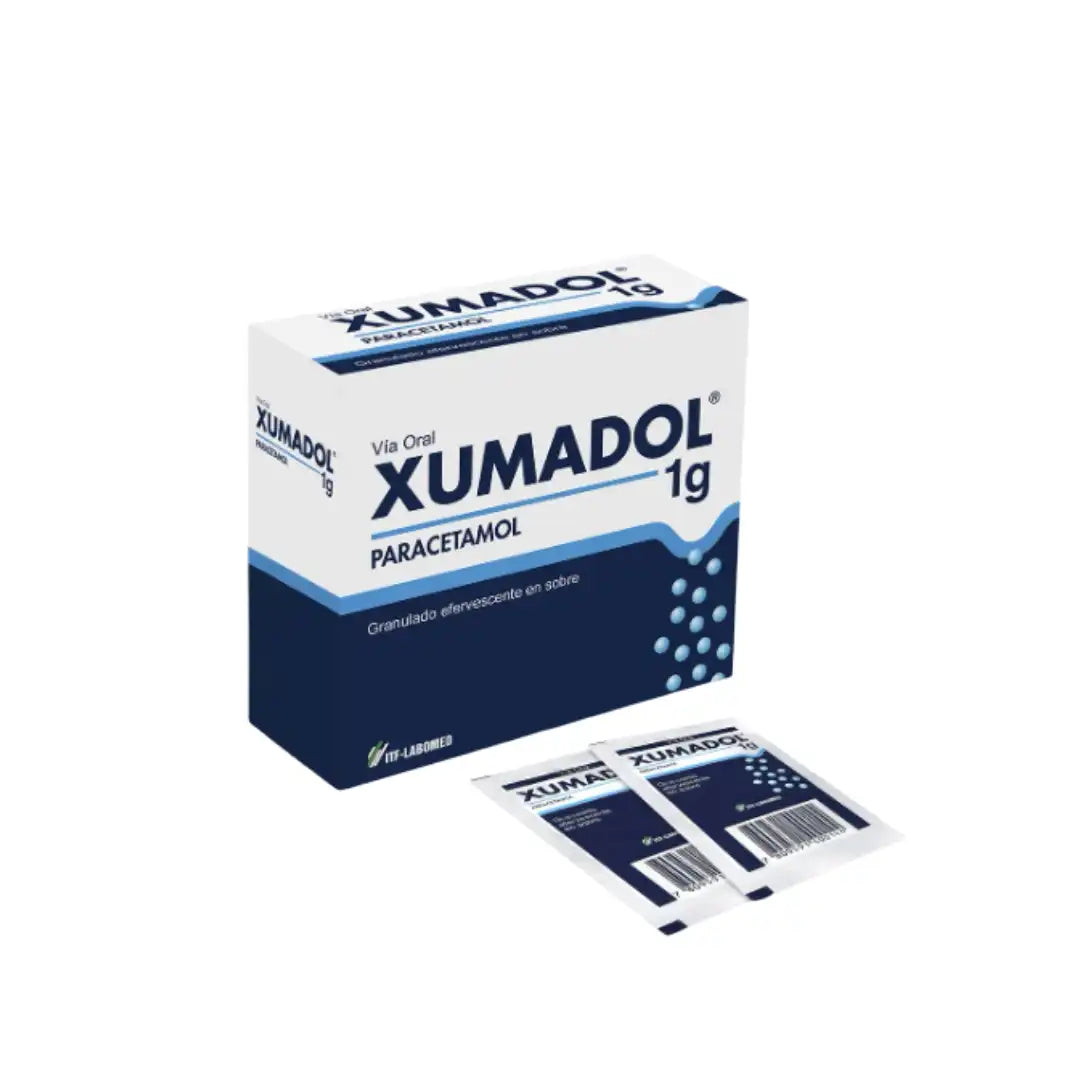 Xumadol-paracetamol 1g x 20 sobres