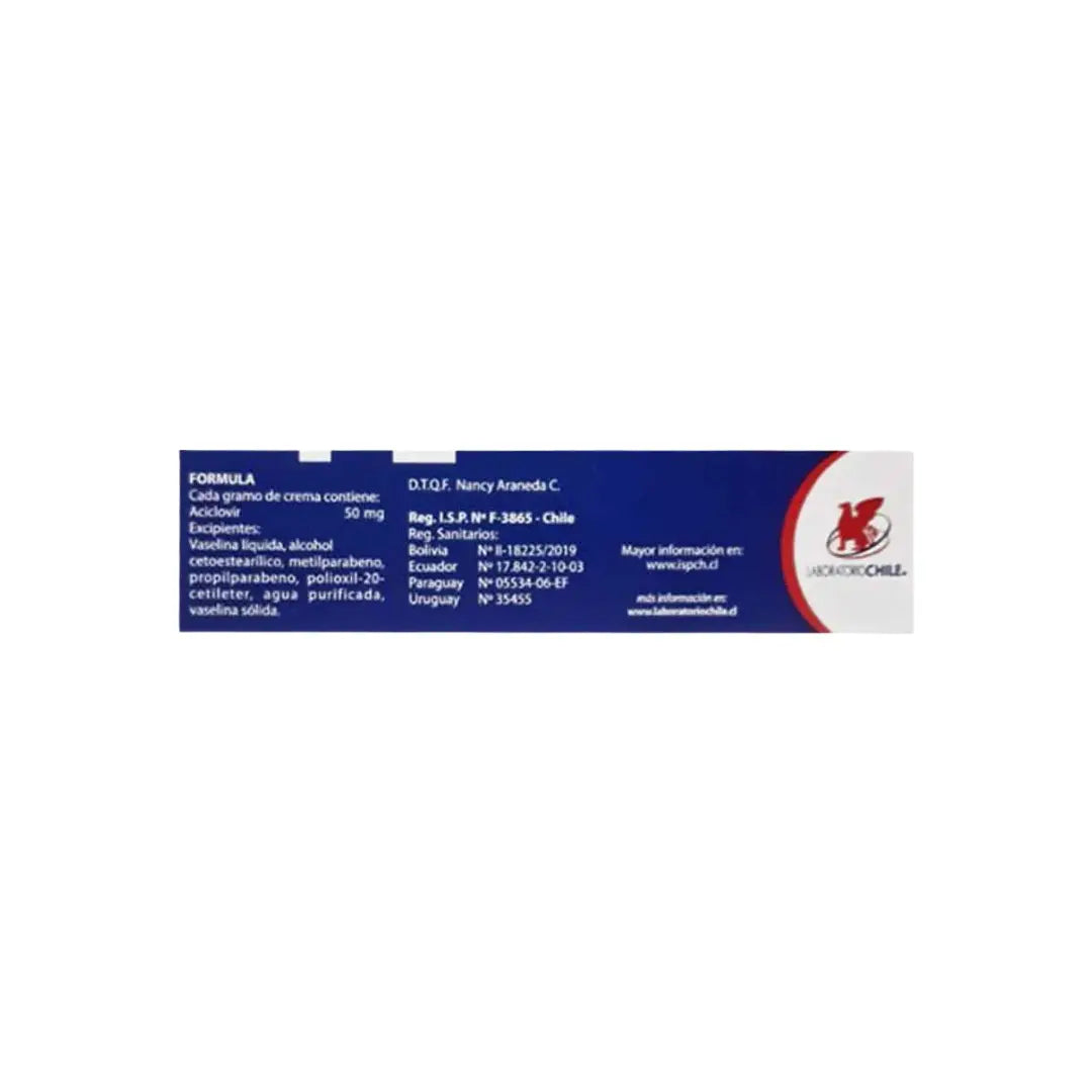 Aciclovir 5% Crema Dérmica 15 gr