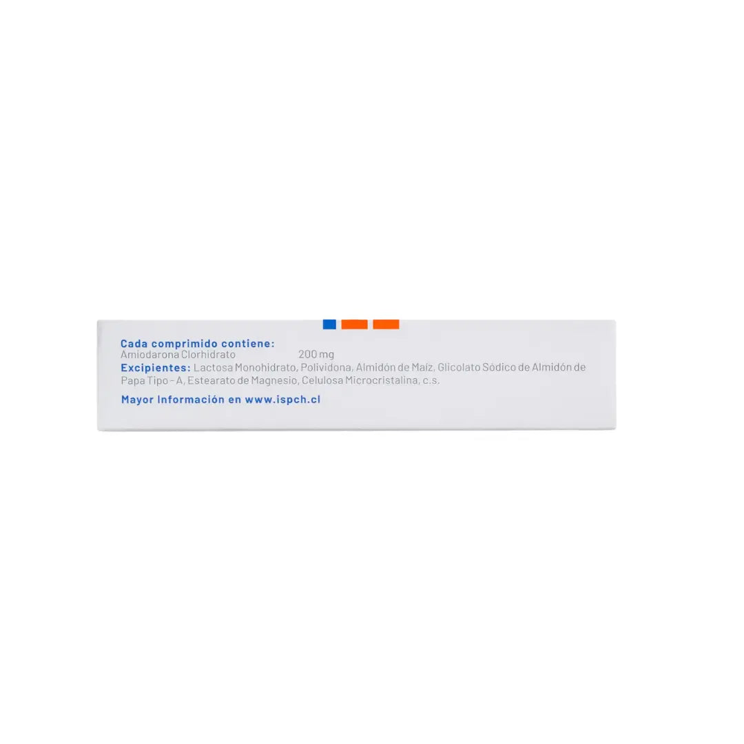 Amiodarona 200 mg 20 Comprimidos