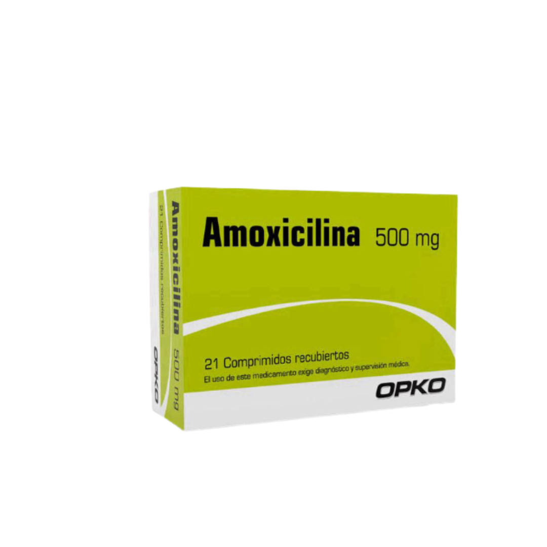 Amoxicilina 500 mg x 21 capsulas OPKO