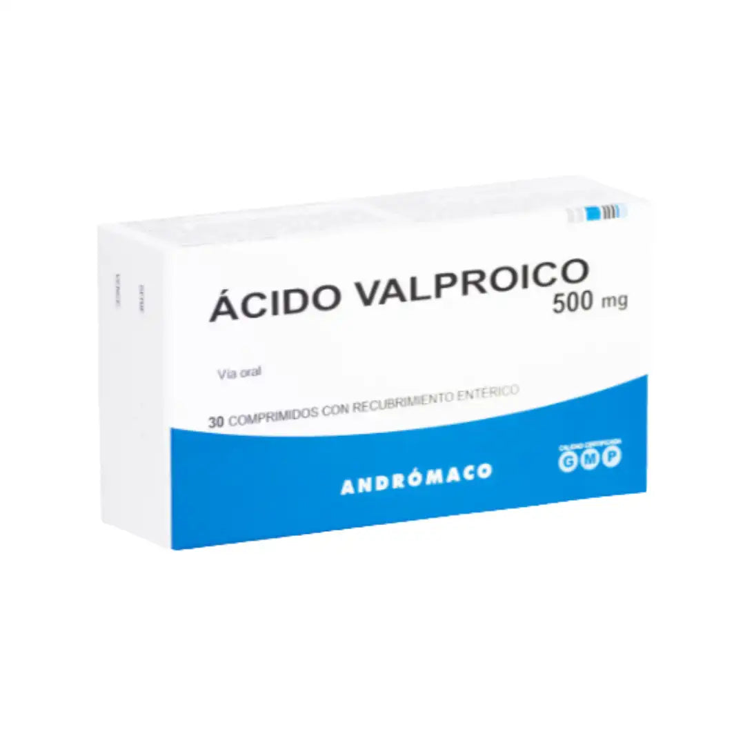 Acido Valproico 500 mg x 30 comprimidos recubiertos