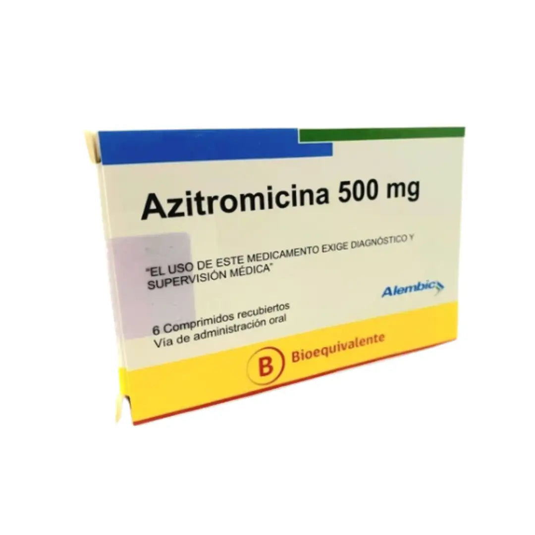 Azitromicina 500 mg x 6 comprimidos Alembic
