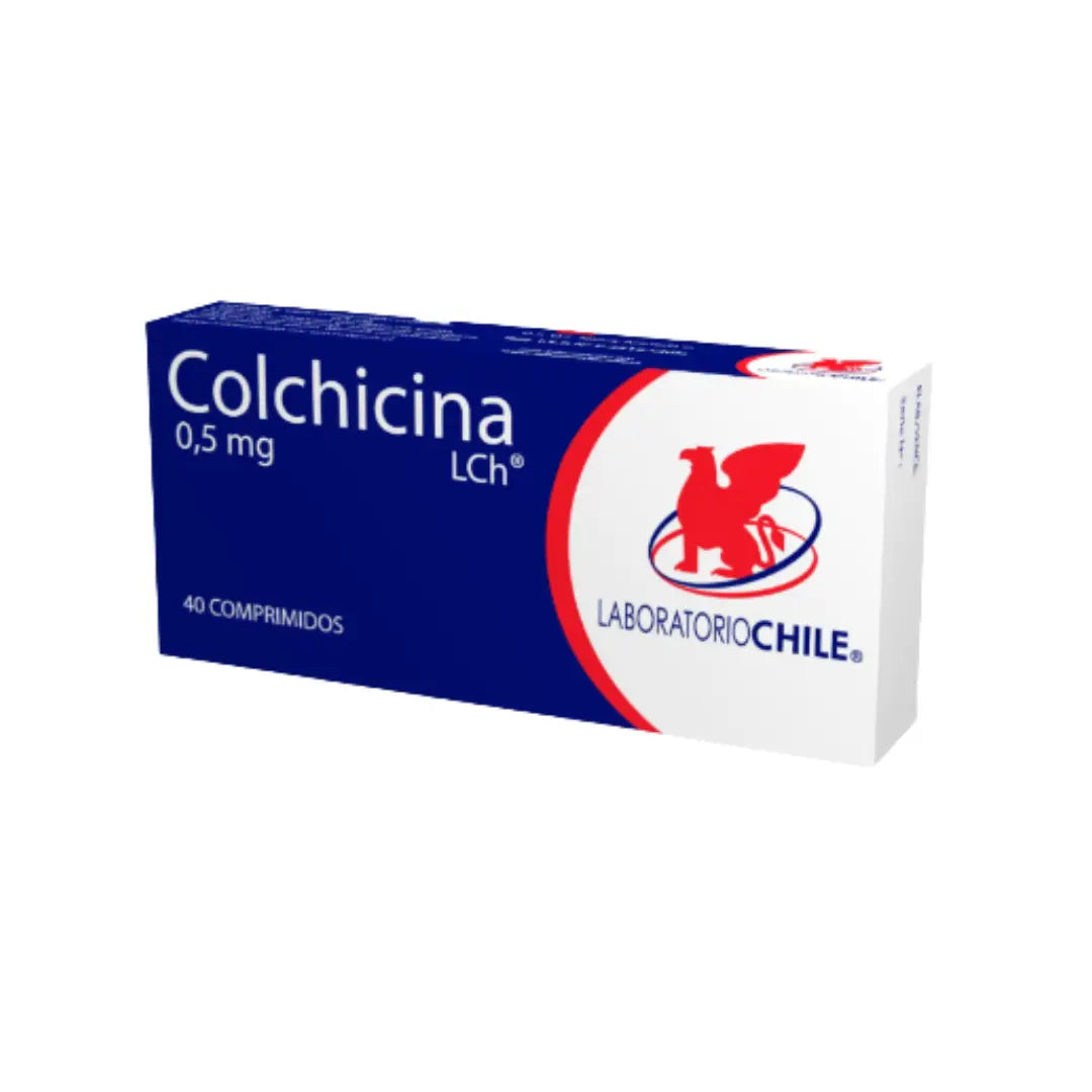 Colchicina 0.5 mg x 40 comprimidos laboratorio chile