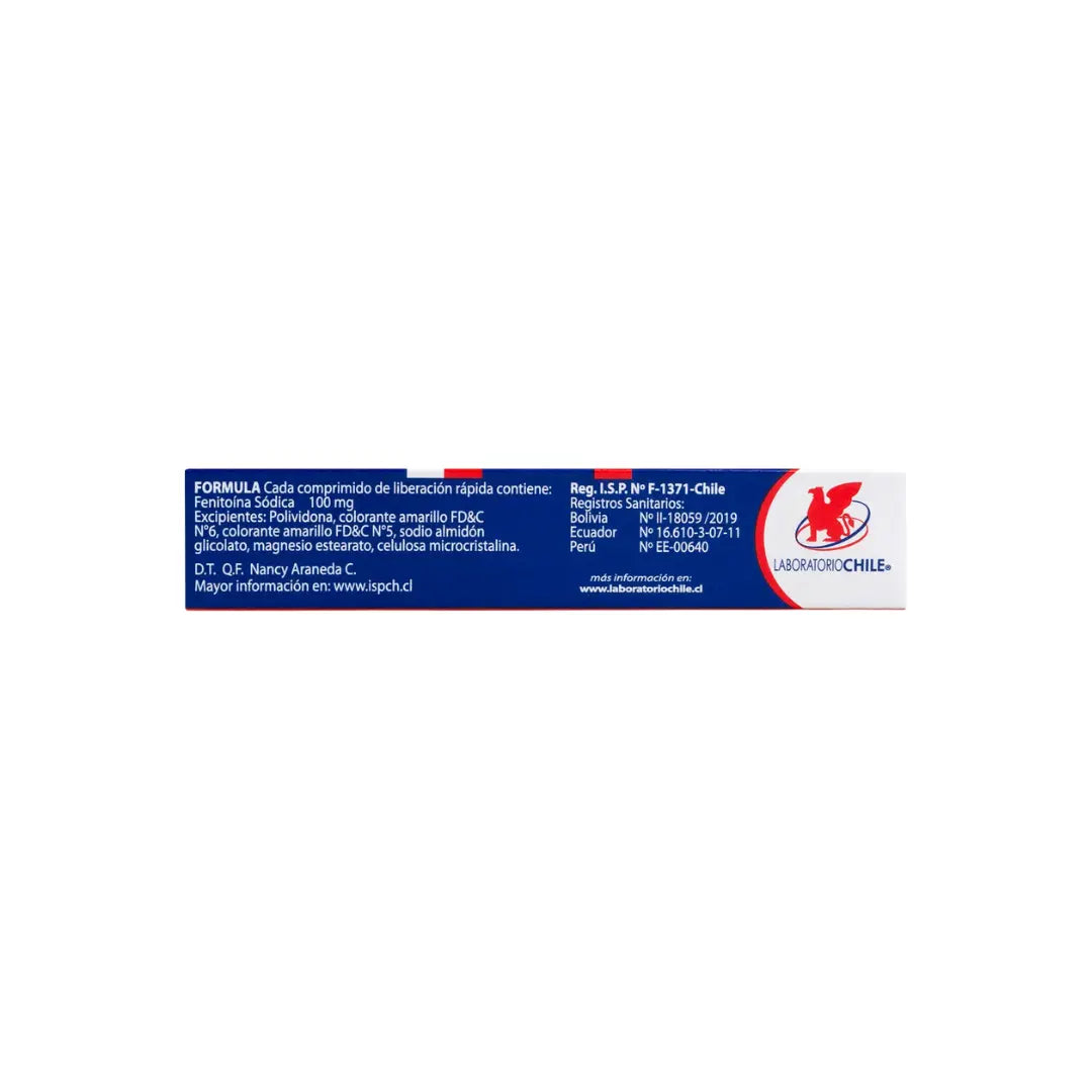 Fenitoína 100 mg 30 Comprimidos