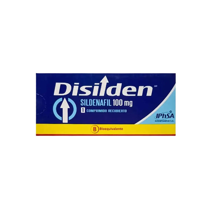 Disiden - Sildenafilo 100 mg 1 comprimido recubierto