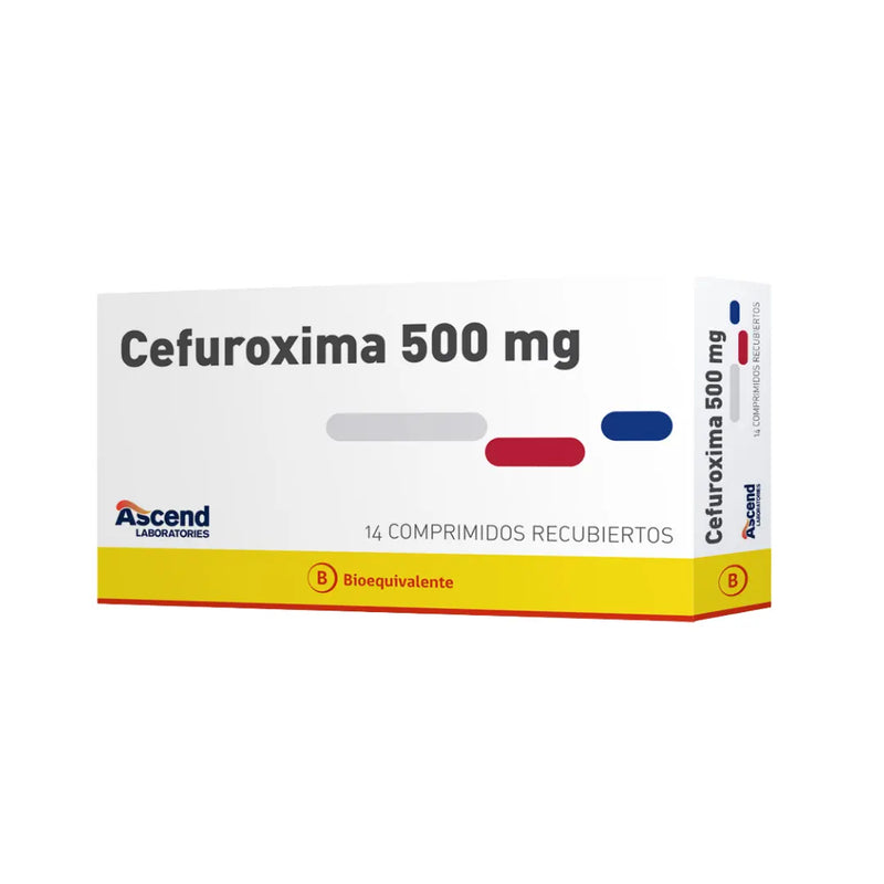 Cefuroxima 500 mg – 14 Comprimidos Recubiertos