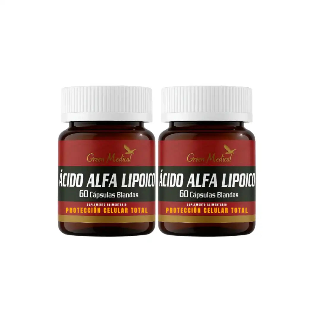 Acido alfa lipoico x 60 capsulas green medical