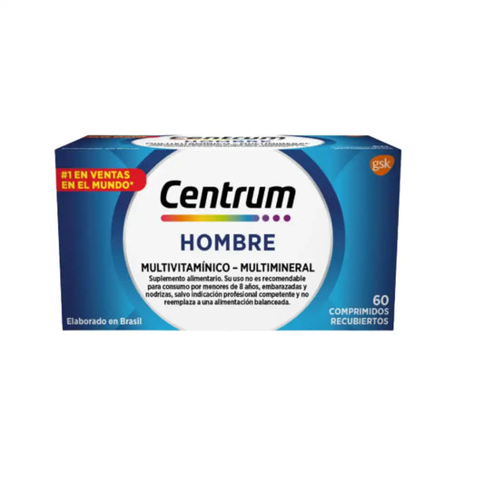 Centrum hombre x 60 comprimidos recubiertos