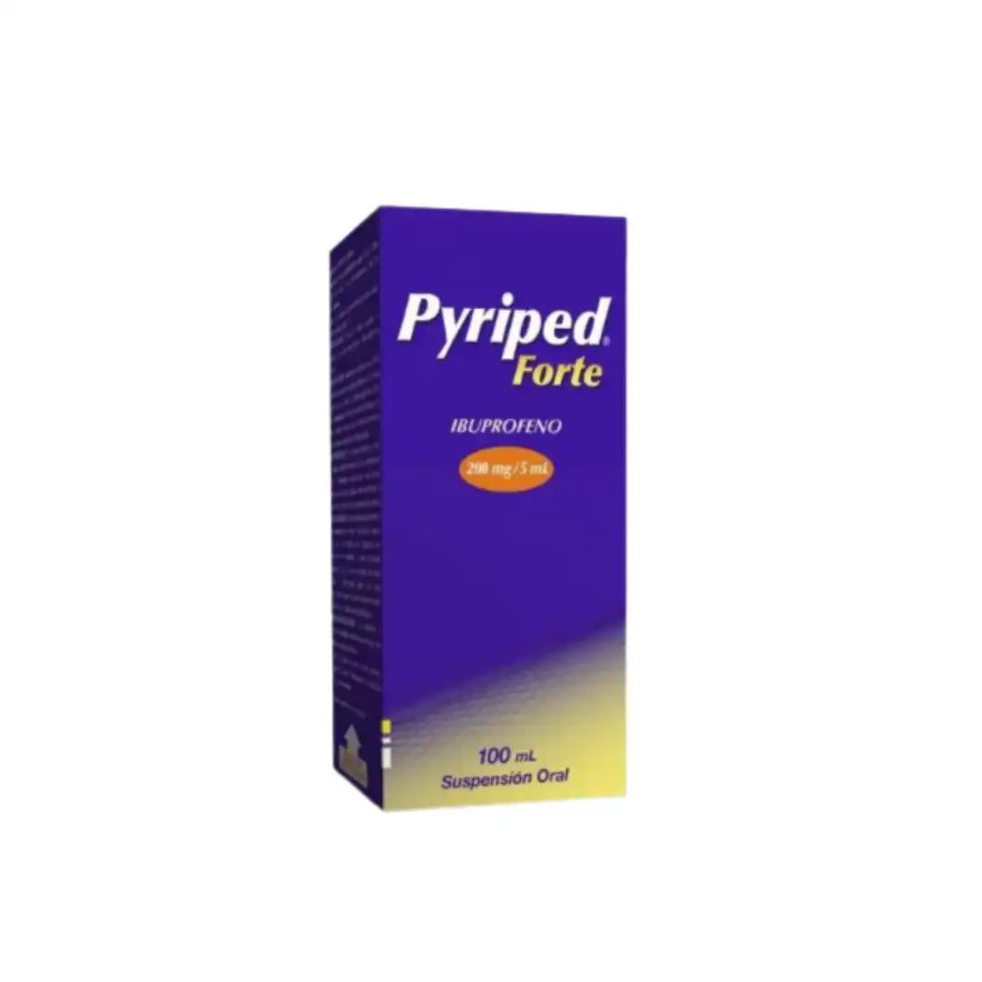 Pyriped forte 200 mg/5 mL ibuprofeno suspension oral