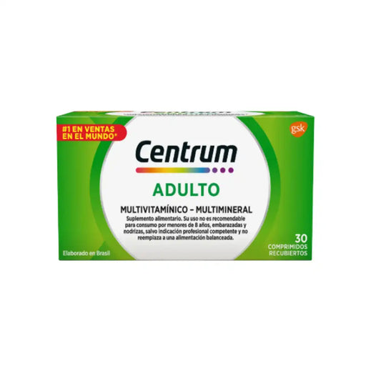 Centrum adulto x 30 comprimidos