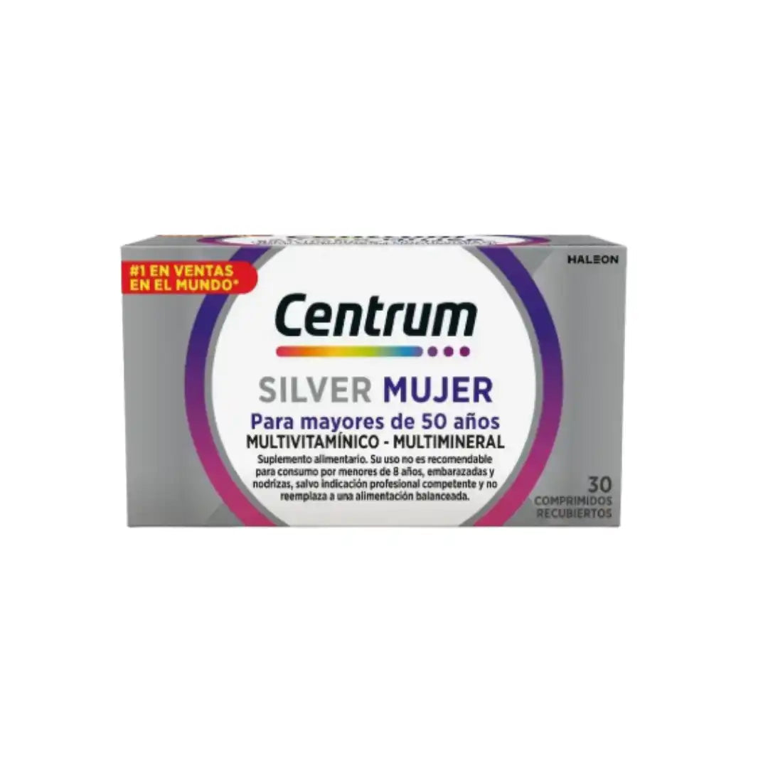Centrum silver mujer x 30 comprimidos recubiertos