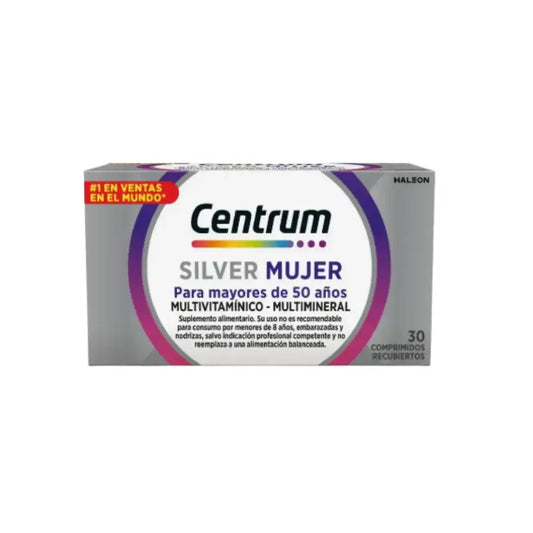 Centrum silver mujer x 30 comprimidos recubiertos