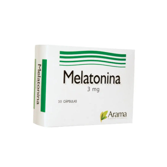 Melatonina 3 mg x 30 capsulas Arama natural