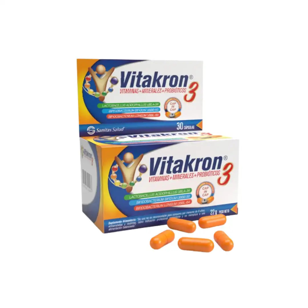 Vitakron 3 x 30 capsulas
