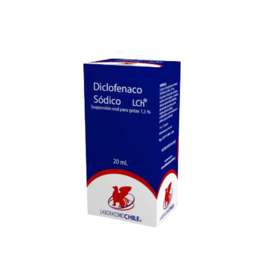 diclofenaco sodico gotas 1.5% x 20 mL laboratorio chile