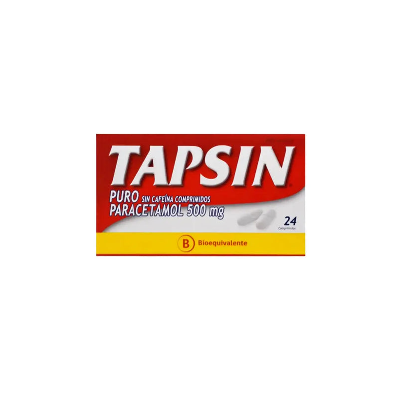 Tapsin - Paracetamol 500 mg 24 Comprimidos