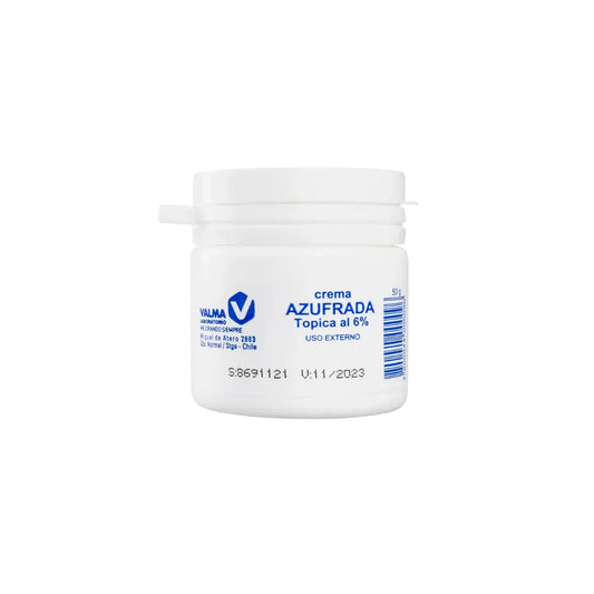 Crema Azufrada Tópica 6% 50 gr