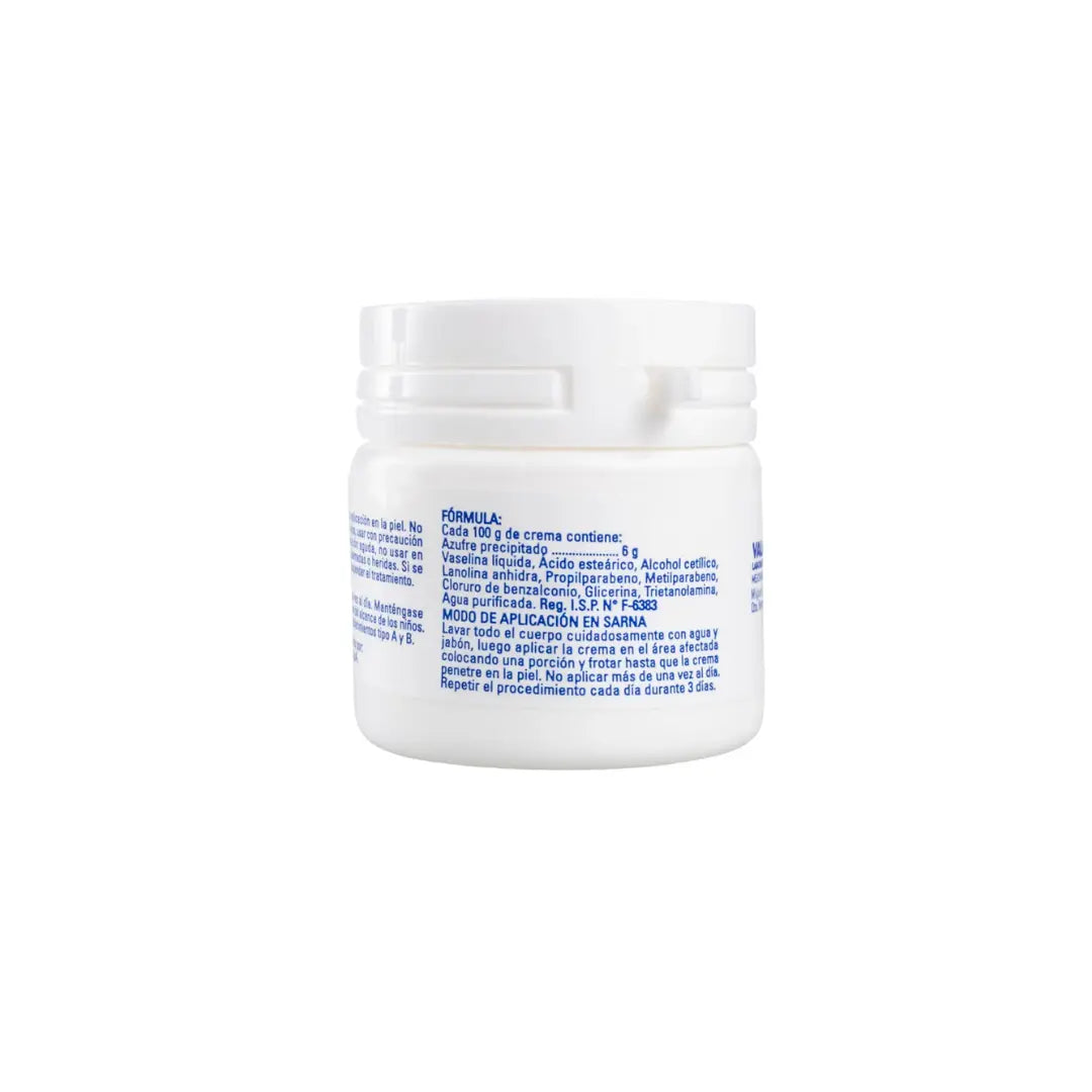 Crema Azufrada Tópica 6% 50 gr