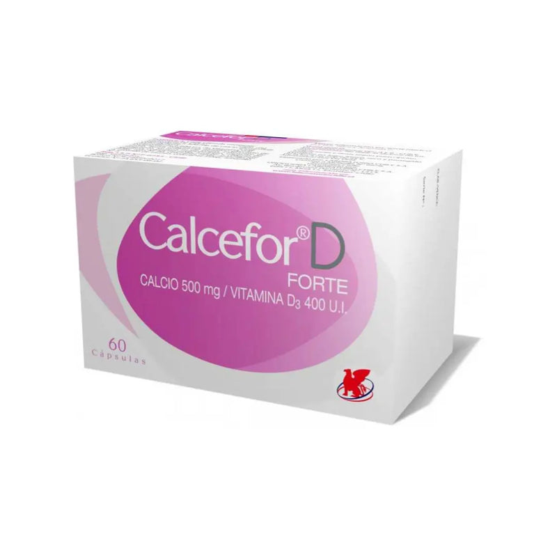 Calcefor D Forte (Calcio 500 mg + Vitamina D3 400 UI)