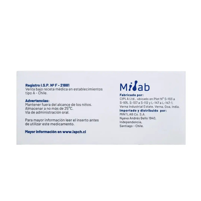 Metotrexato 2.5 mg – 100 Comprimidos (Mintlab – Bioequivalente)