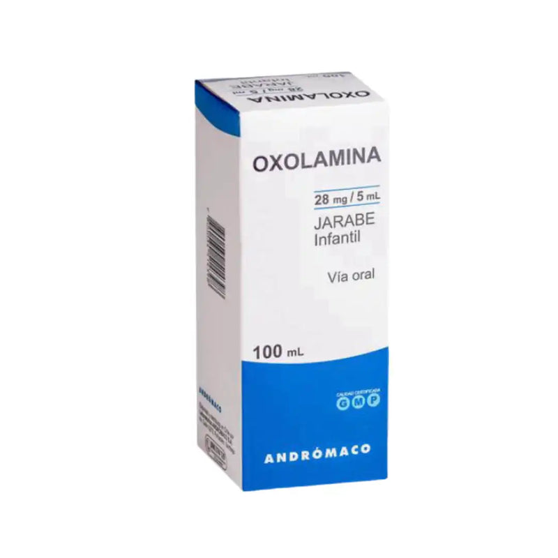 Oxolamina Infantil 28 mg/5 ml – Jarabe 100 ml (Andrómaco)