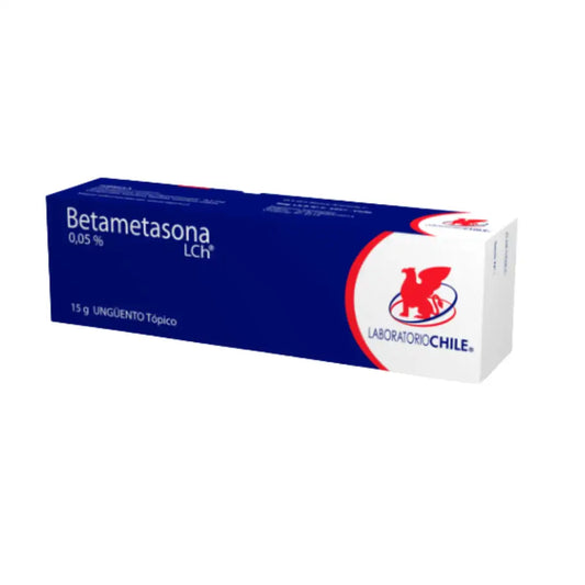 Betametasona 0.05%  15g unguento laboratorio chile