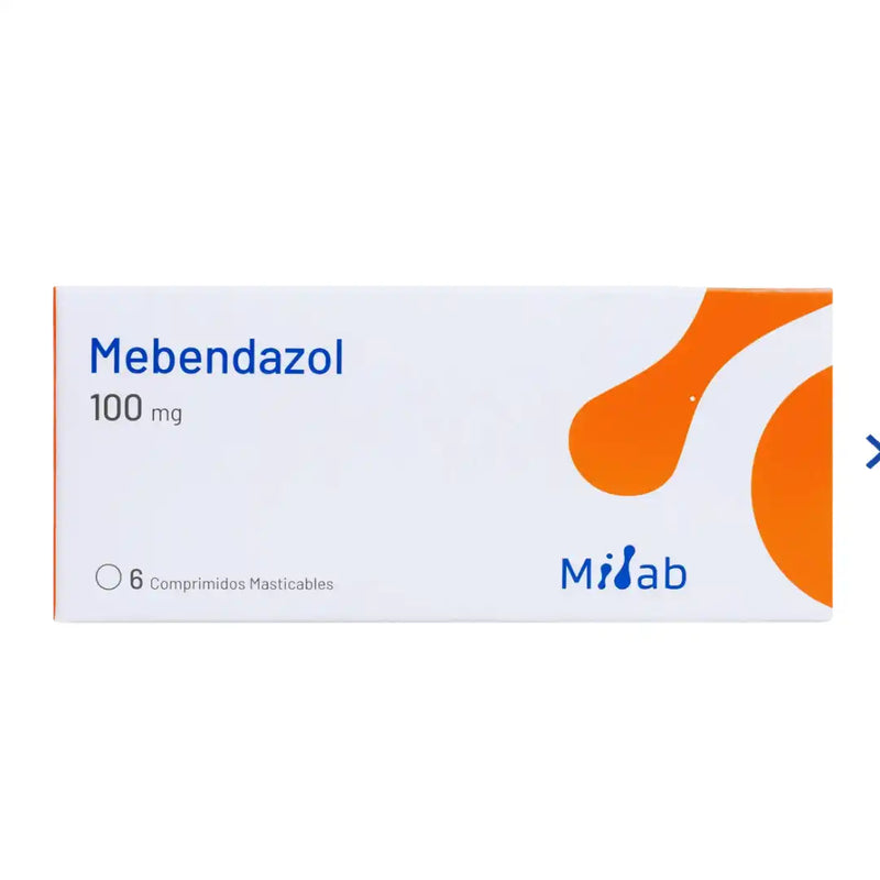 Mebendazol 100 mg – 6 Comprimidos (Mintlab)