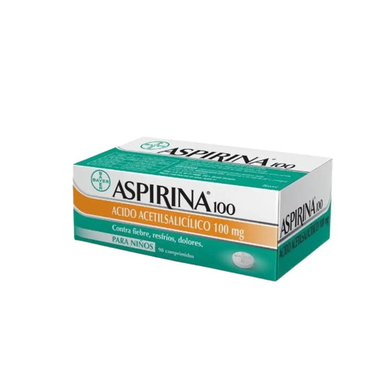Aspirina 100-Acido Acetilsalicilico 100 mg x 98 comprimidos