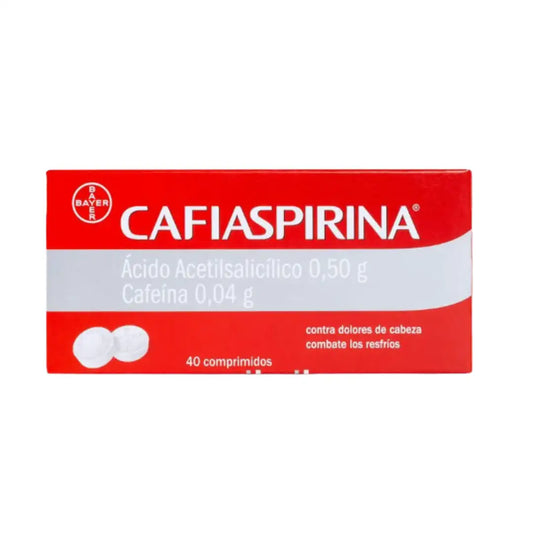 Cafiaspirina x 40 comprimidos