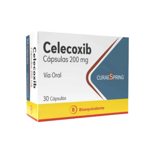 Celecoxib 200 mg x 30 capsulas Curaespring