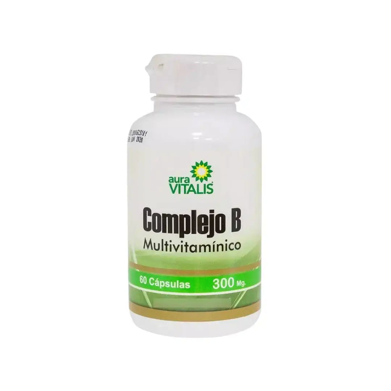 Complejo B Multivitamínico – 60 Cápsulas (Aura Vitalis)