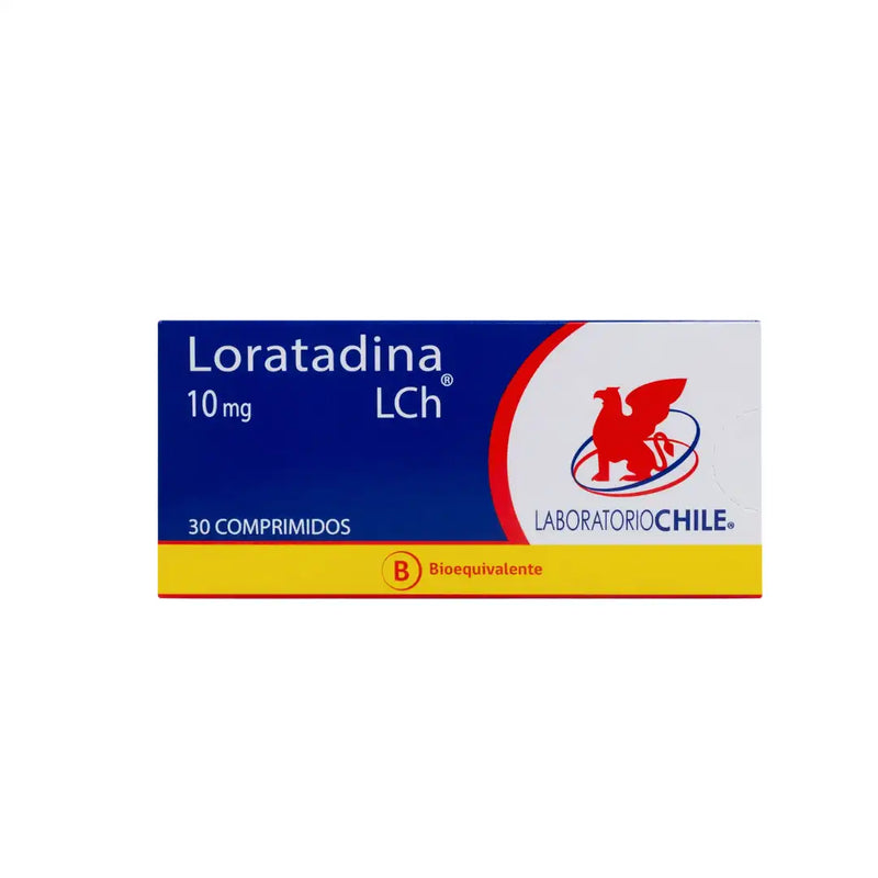 Loratadina 10 mg por 30 comprimidos (LCh)