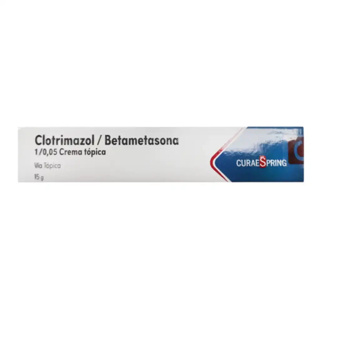 Clotrimazol + Betametasona 1/0.05 crema 15g Curaespring
