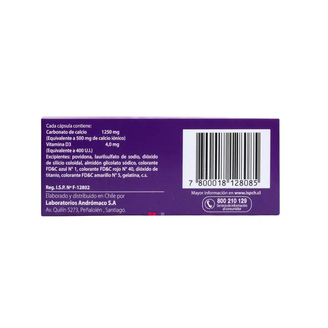 Elcal D Plus – 30 Cápsulas (Andrómaco)
