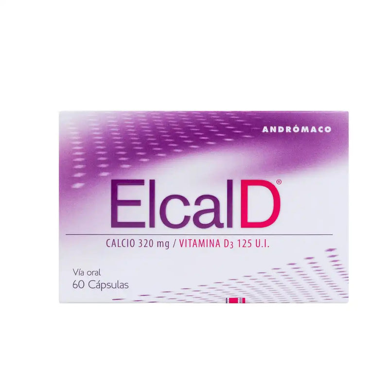 Elcal D – 60 Cápsulas (Andrómaco)