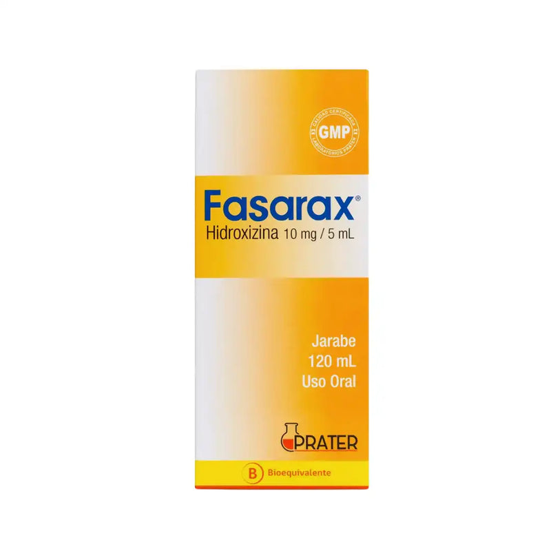 Fasarax 10 mg/5 ml, Solución Oral 120 ml