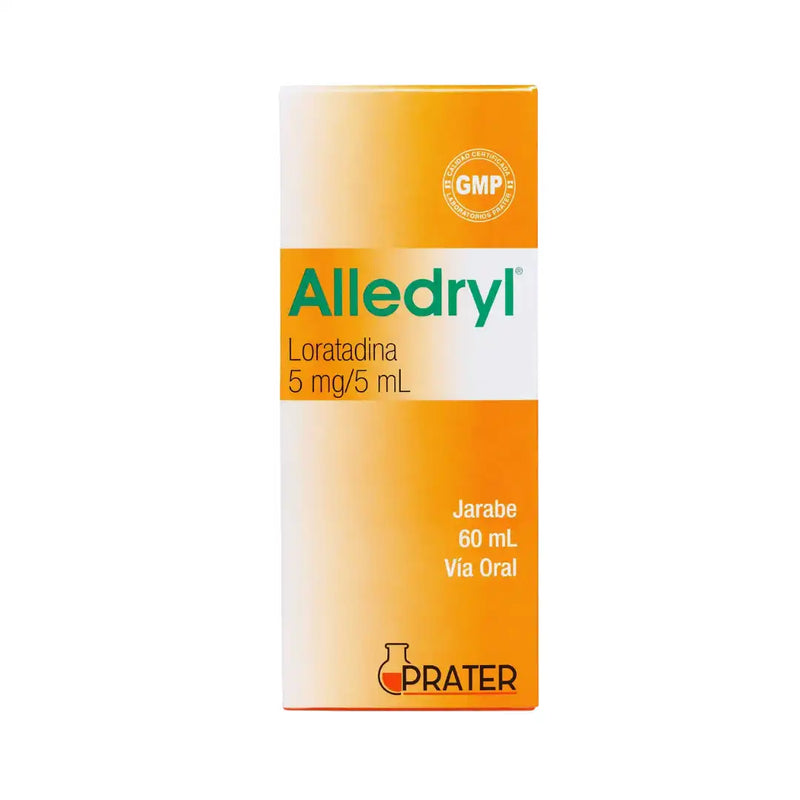 Alledryl 5 mg/5 ml Jarabe 60 ml