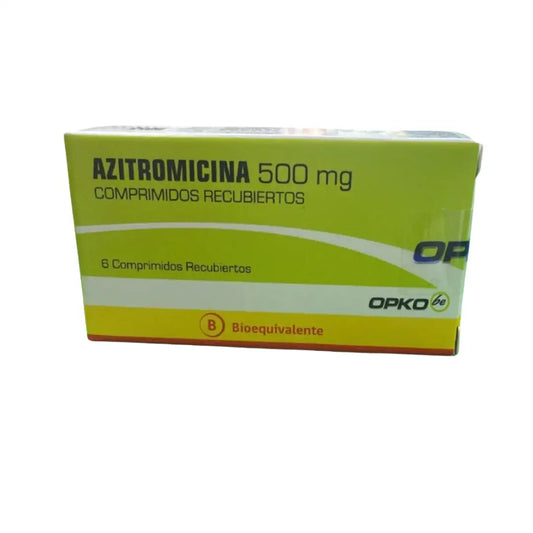 Azitromicina 500 mg x 6 comprimidos Opko