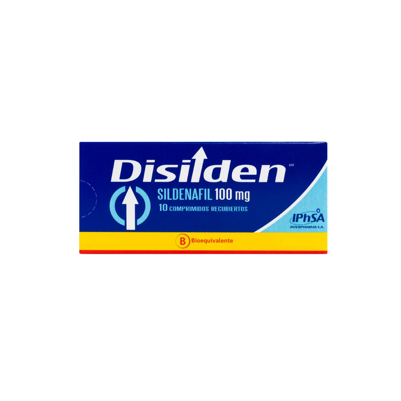 Disilden - Sildenafil 100 mg 10 Comprimidos