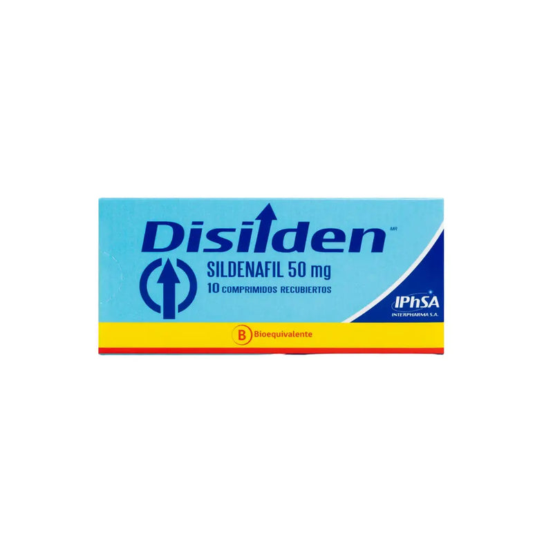 Disilden - Sildenafil 50 mg 10Comprimidos