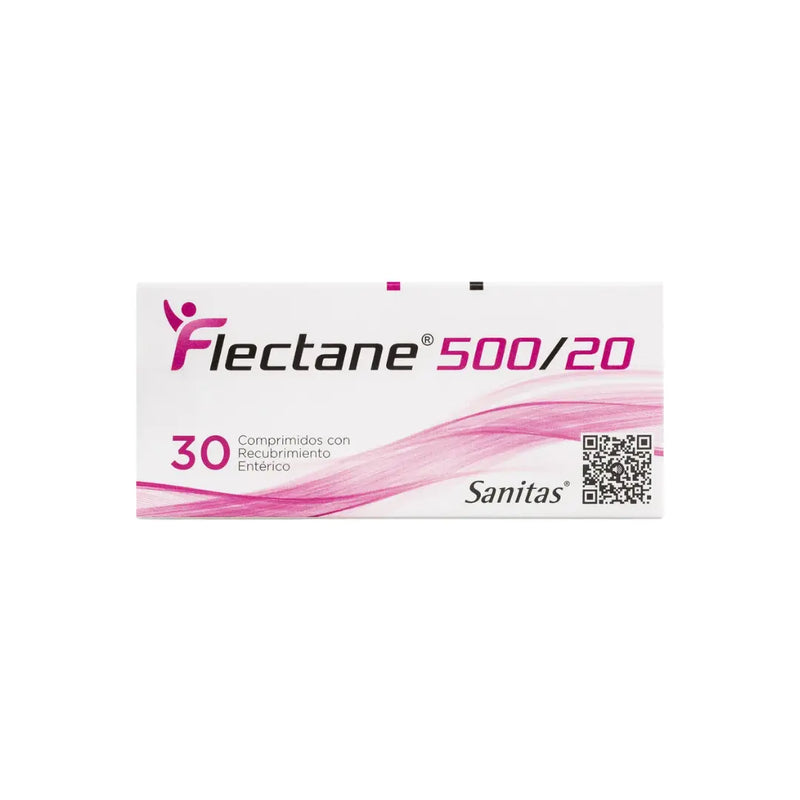 Flectane - Naproxeno 500 mg / 20 mg Esomeprazol Comprimidos