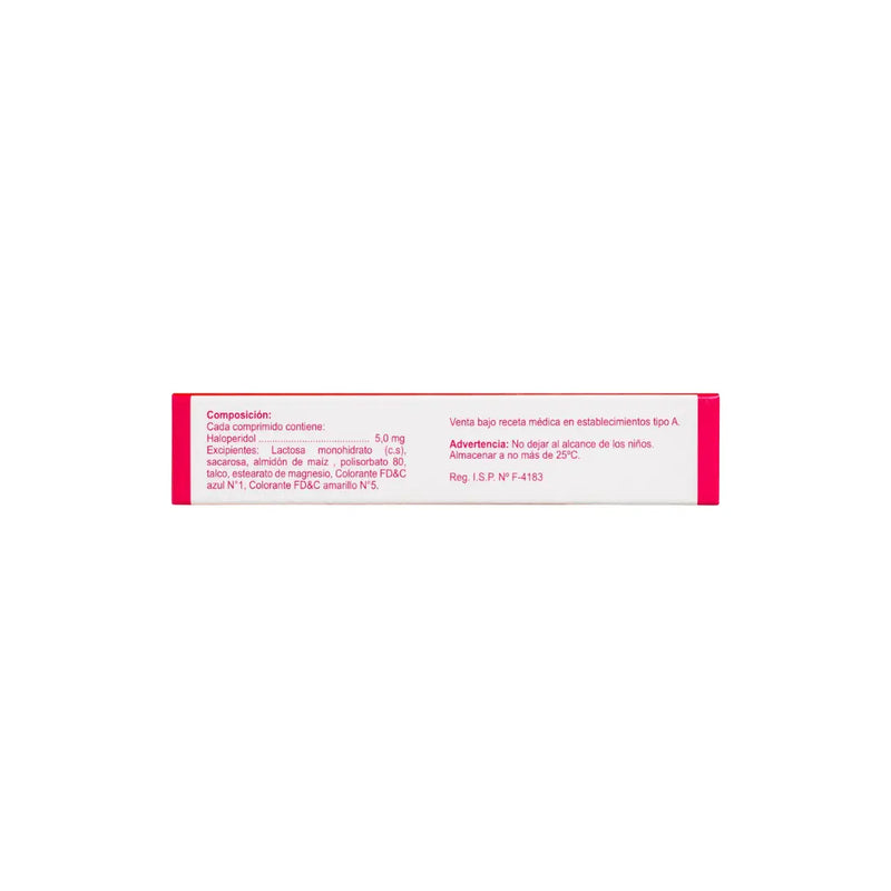 Haloperidol 5 mg 20 Comprimidos