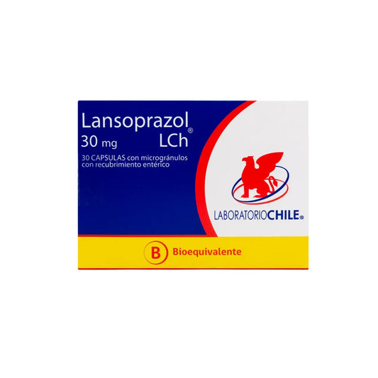 Lansoprazol 30 mg – Laboratorio Chile (LCh)