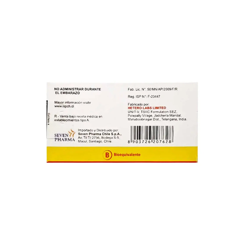 Losartán Potásico 50 mg 30 Comprimidos Recubiertos