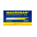 Macrosan - Nitrofurantoína Macrocristales 50 mg 20 Cápsulas