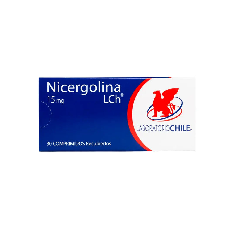 Nicergolina 15 mg - 30 Comprimidos