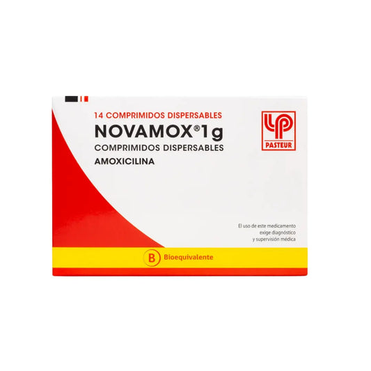 Novamox 1 g – 14 Comprimidos Dispersables